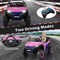 Costway 12V 2-Seater Kids Ride On UTV RC Electric Vehicle Suspension w/ Lights & Music